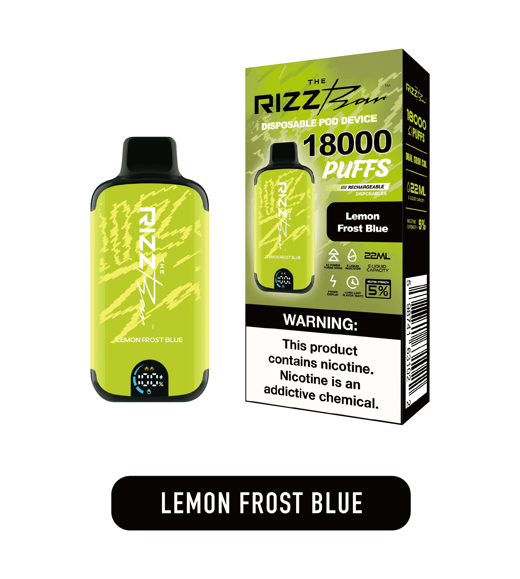 Rizzページ 5% Nicotine Disposable Vape | RIZZ Disposable in South Korea