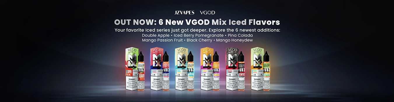 VGOD 50mg E-Liquid, JUULPods & Nasty Disposables