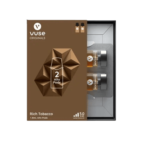 vuse rich tobacco 5 Alto Pods (2-Pack) Vuse Alto Menthol Pods 5%
