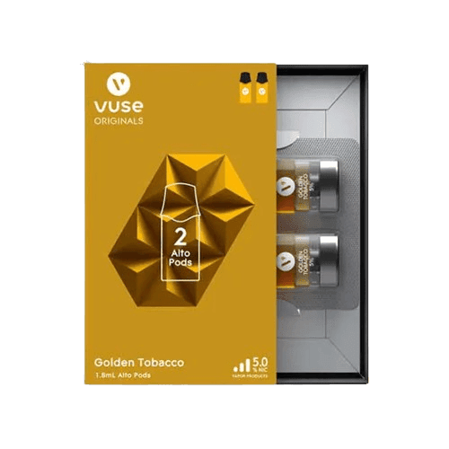 vuse golden tobacco side effects Alto Pods 5% Nicotine Salt (2 Pack) vuse golden tobacco vs classic
