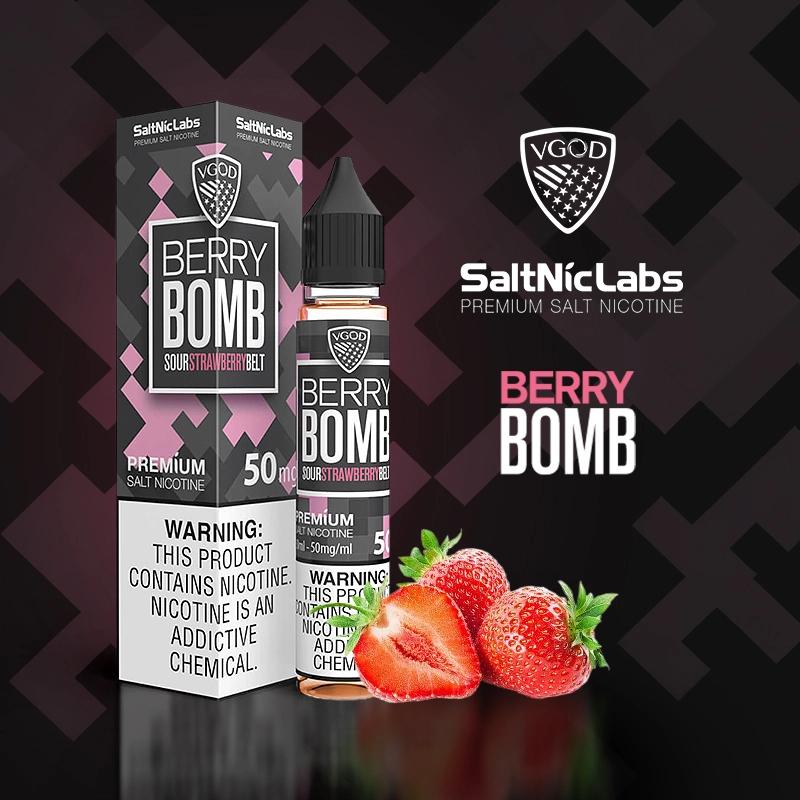 VGOD Iced Apple Bomb 50mg Salt | Authentic VGOD Vape in Korea